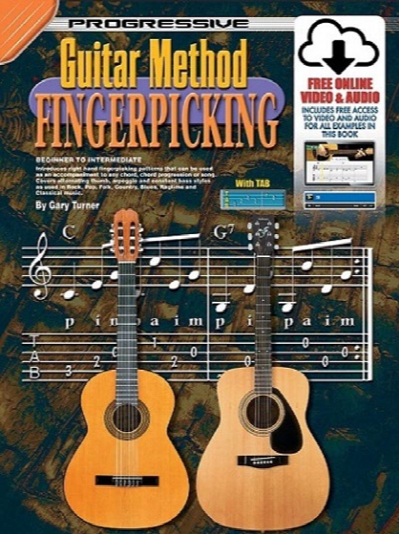 Progressive Bass Guitar Book with TAB Beginner to Intermediate [includes Free Online Video and