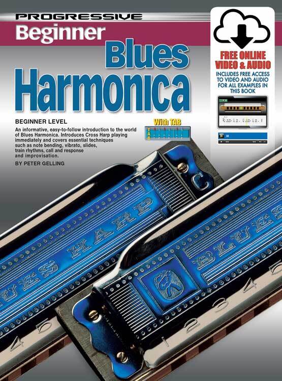 10 Easy Lessons Learn To Play Harmonica Book/CD/DVD For Beginners