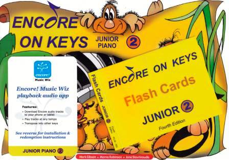 Image for Encore on Keys Junior Series 2 Piano / Keyboard Student Kit : Audio App and Flash Cards Included