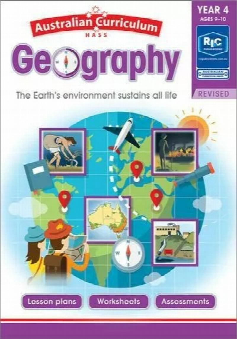 Australian Curriculum Geography Year 4 The Earth's environment