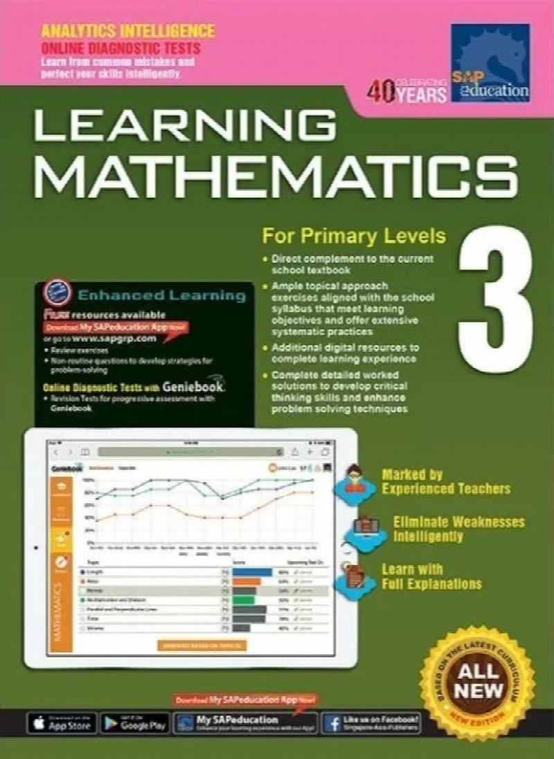 Learning Mathematics for Primary Levels 3 + Geniebook
