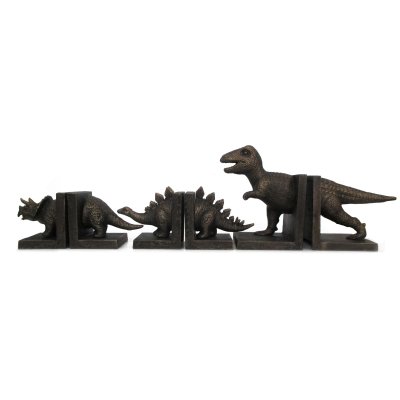 dinosaur bookends dinosaur bookends