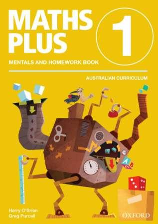Image for Maths Plus Mentals and Homework Book 1 Australian Curriculum Edition