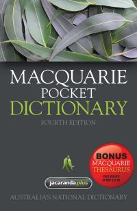 Image for Macquarie Pocket Dictionary 4th Edition + Bonus Pocket Thesaurus