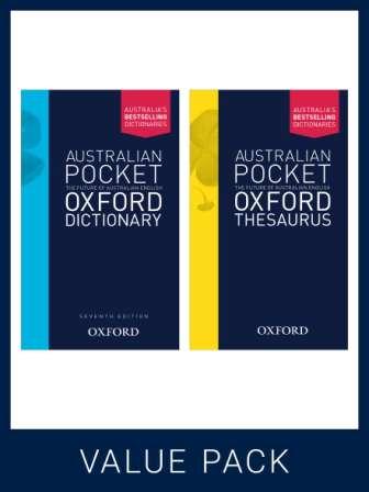 Image for Australian Pocket Oxford Dictionary 7E + Australian Pocket Oxford Thesaurus Pack