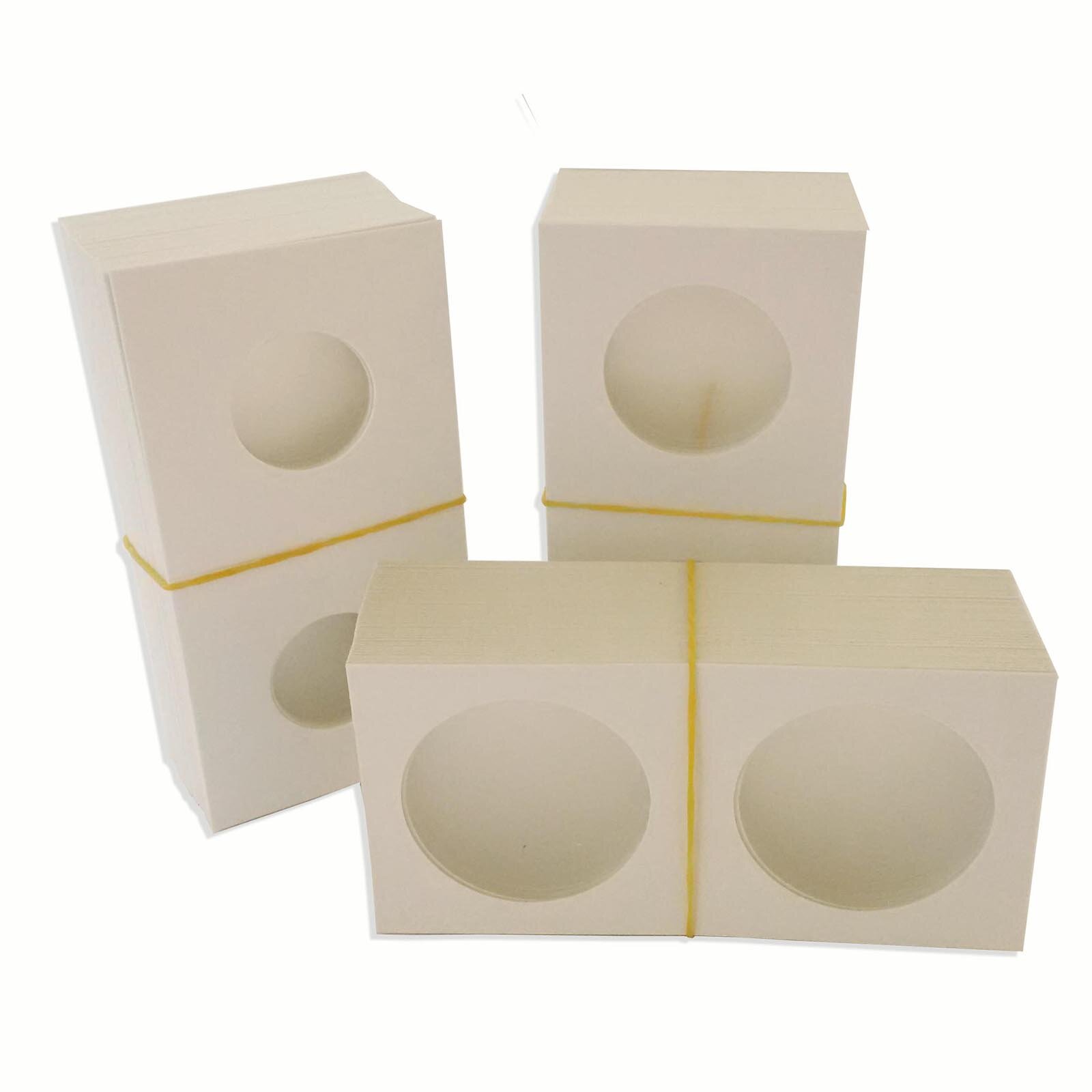 Image for Renniks Non Adhesive (to staple) Coin Holders : 32.5mm (100 per pack)